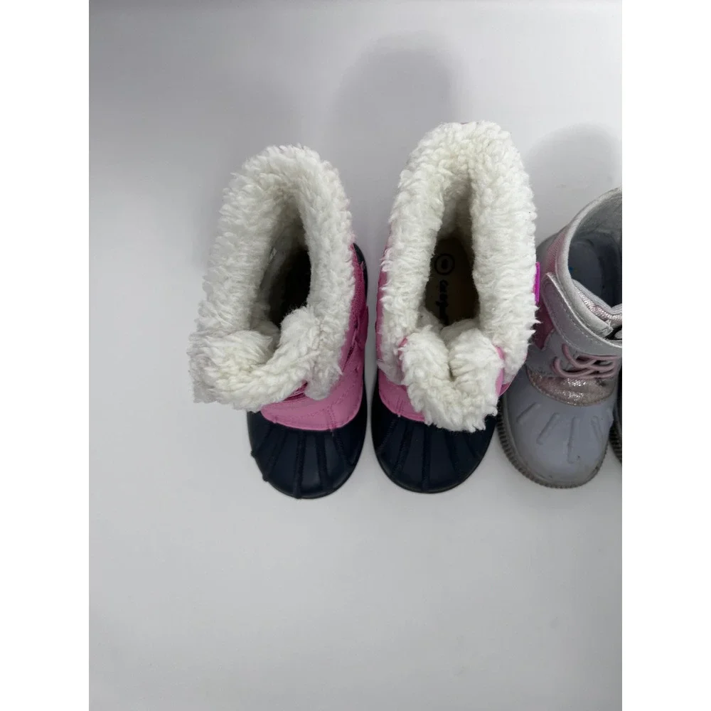 Toddler Girl Lot of‎ 2 Boots Sz 8